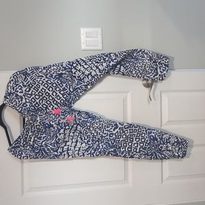 Lilly Pulitzer linen joggers